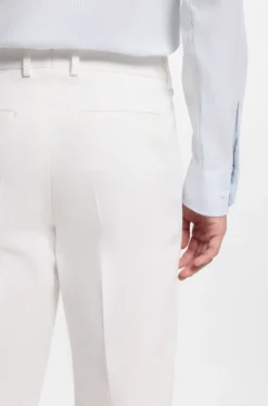 Slim-Fit Hose aus Baumwoll-Mix mit Kaschmir- und Elasthan-Anteil