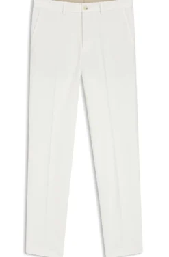 Slim-Fit Hose aus Baumwoll-Mix mit Kaschmir- und Elasthan-Anteil