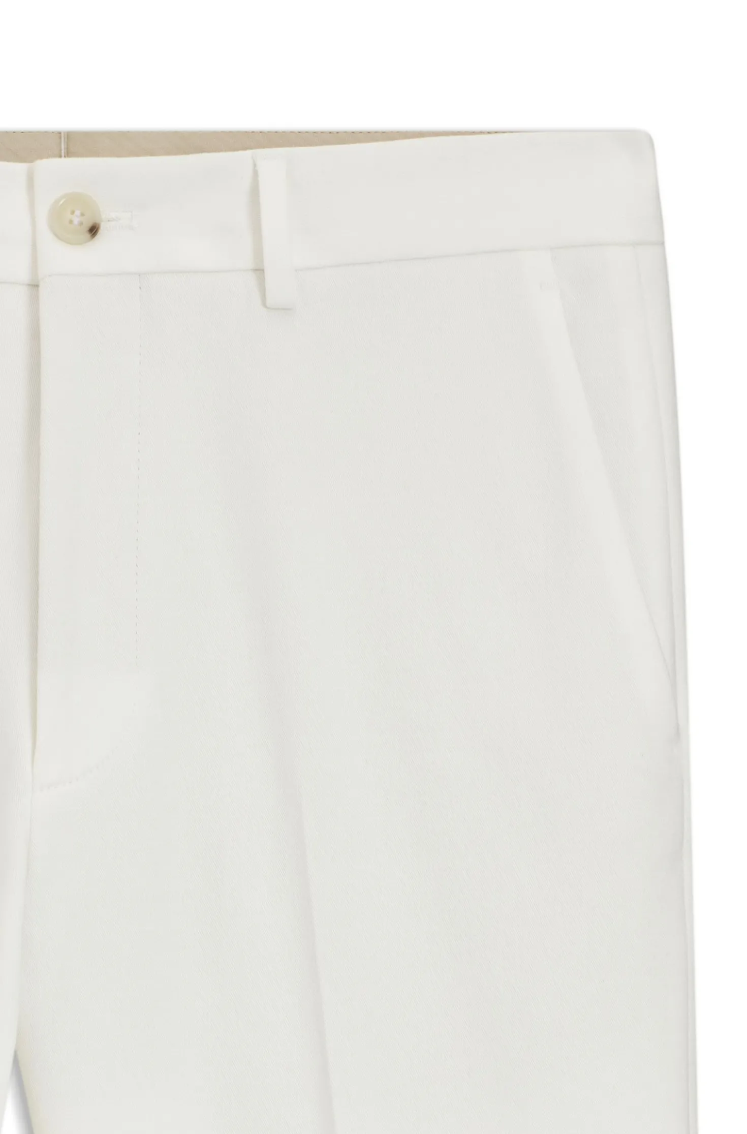 Slim-Fit Hose aus Baumwoll-Mix mit Kaschmir- und Elasthan-Anteil