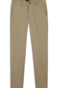 Slim-Fit Hose aus überfärbtem elastischem Satin
