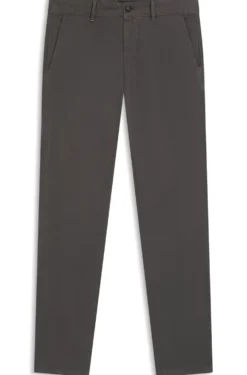 Slim-Fit Hose aus überfärbtem elastischem Satin