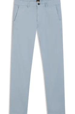 Slim-Fit Hose aus überfärbtem elastischem Satin