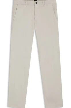 Slim-Fit Hose aus überfärbtem elastischem Satin