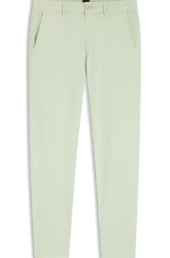 Slim-Fit Hose aus überfärbtem elastischem Satin