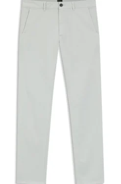 Slim-Fit Hose aus überfärbtem elastischem Satin