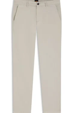 Slim-Fit Hose aus überfärbtem elastischem Satin