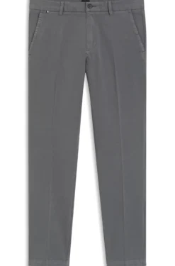 Slim-Fit Hose aus elastischer Baumwoll-Gabardine