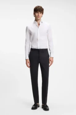 Slim-Fit Hose aus Performance-Stretch-Jersey