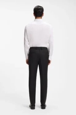 Slim-Fit Hose aus Schurwoll-Serge