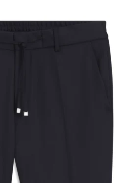 Slim-Fit Hose aus Schurwoll-Serge