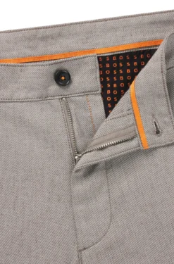 Slim-Fit Hose aus Stretch-Twill