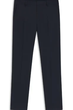 Slim-Fit Hose aus Stretch-Wolle