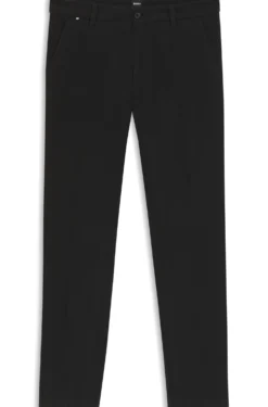 Slim-Fit Hose aus strukturierter Stretch-Baumwolle