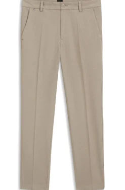Slim-Fit Hose aus strukturierter Stretch-Baumwolle