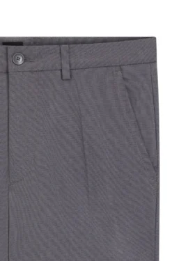 Slim-Fit Hose aus strukturierter Stretch-Baumwolle
