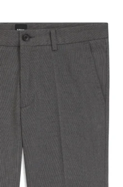 Slim-Fit Hose aus strukturierter Stretch-Baumwolle