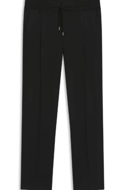 Slim-Fit Hose aus Twill mit Tunnelzugbund