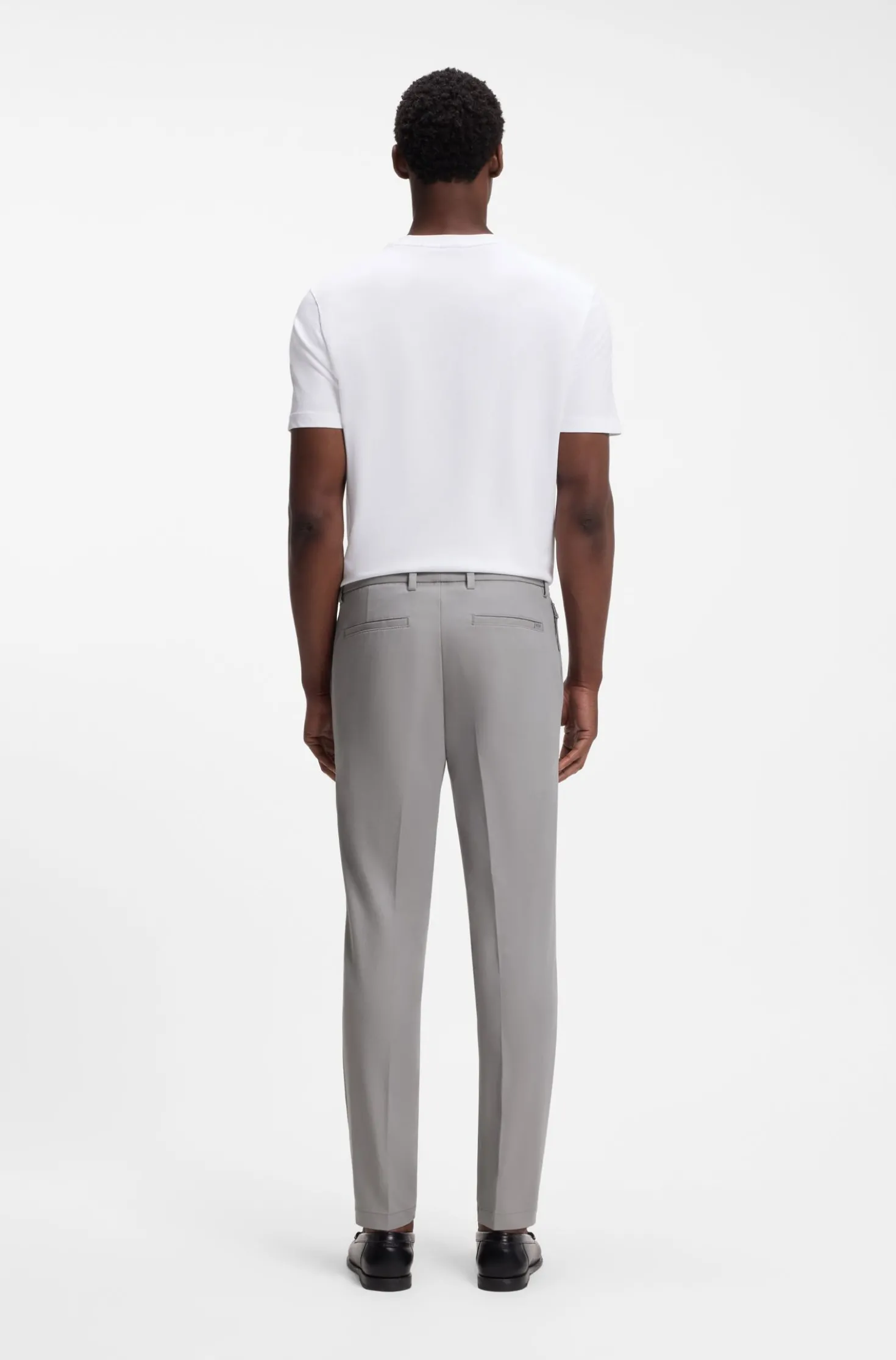 Slim-Fit Hose aus Vier-Wege-Stretch-Gewebe