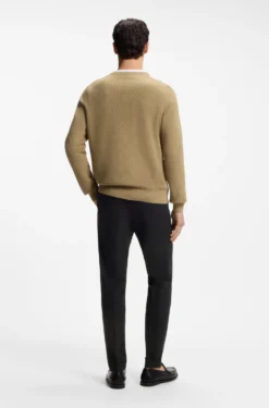 Slim-Fit Hose aus waschbarer Stretch-Baumwolle