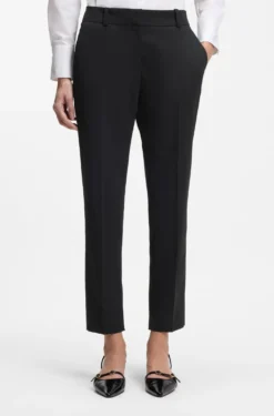 Slim-Fit Hose in Cropped-Länge