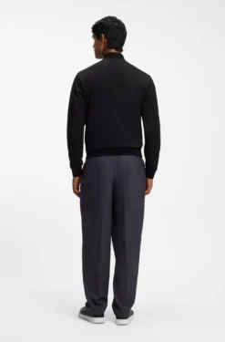 Slim-Fit Jacke aus Performance-Stretch-Jersey