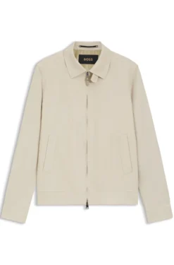 Slim-Fit Jackett aus Leinen