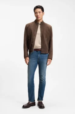 Slim-Fit Jeans aus softem Stretch-Denim
