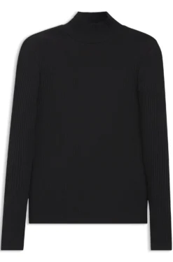 Slim-Fit Longsleeve aus Stretch-Baumwolle mit Logo-Print