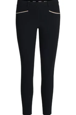 Slim-Fit Reithose mit Kniebesatz
