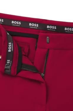 Slim-Fit Reithose mit Kniebesatz