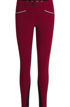 Slim-Fit Reithose mit Kniebesatz