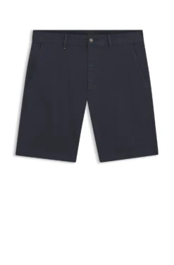 Slim-Fit Shorts aus elastischem Baumwoll-Twill