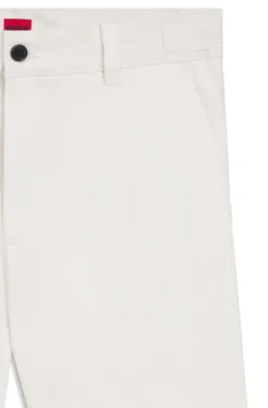 Slim-Fit Shorts aus merzerisierter Stretch-Baumwolle