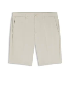Slim-Fit Shorts aus wasserabweisendem Stretch-Gewebe