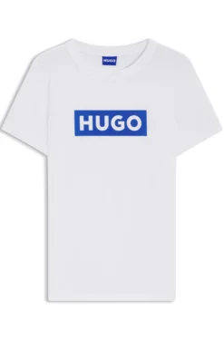 Slim-Fit T-Shirt aus Baumwolle mit Logo-Print