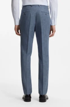 Slim-Fit Zweiteiler aus Baumwolle und Schurwolle