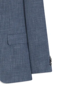 Slim-Fit Zweiteiler aus Baumwolle und Schurwolle