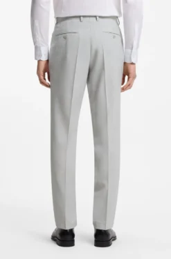 Slim-Fit Zweiteiler aus fein gemustertem Gewebe