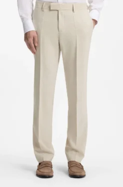 Slim-Fit Zweiteiler aus fein gemustertem Gewebe