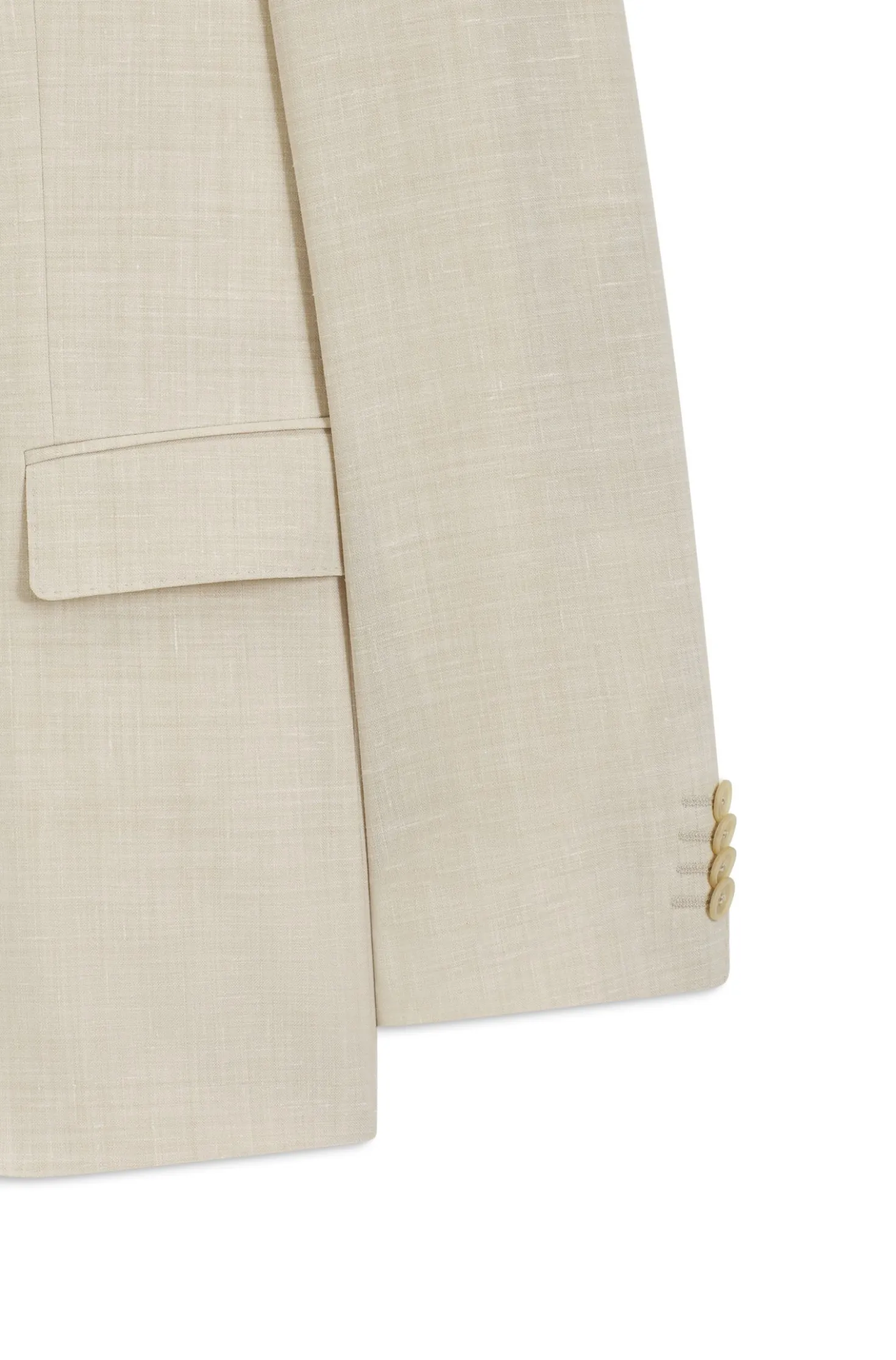 Slim-Fit Zweiteiler aus fein gemustertem Gewebe