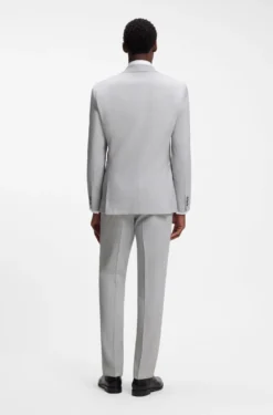 Slim-Fit Zweiteiler aus Schurwolle