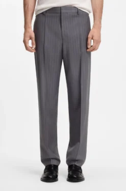 Slim-Fit Zweiteiler aus Schurwolle