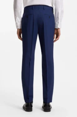 Slim-Fit Zweiteiler aus Stretch-Wolle