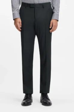 Slim-Fit Zweiteiler aus Woll-Mix