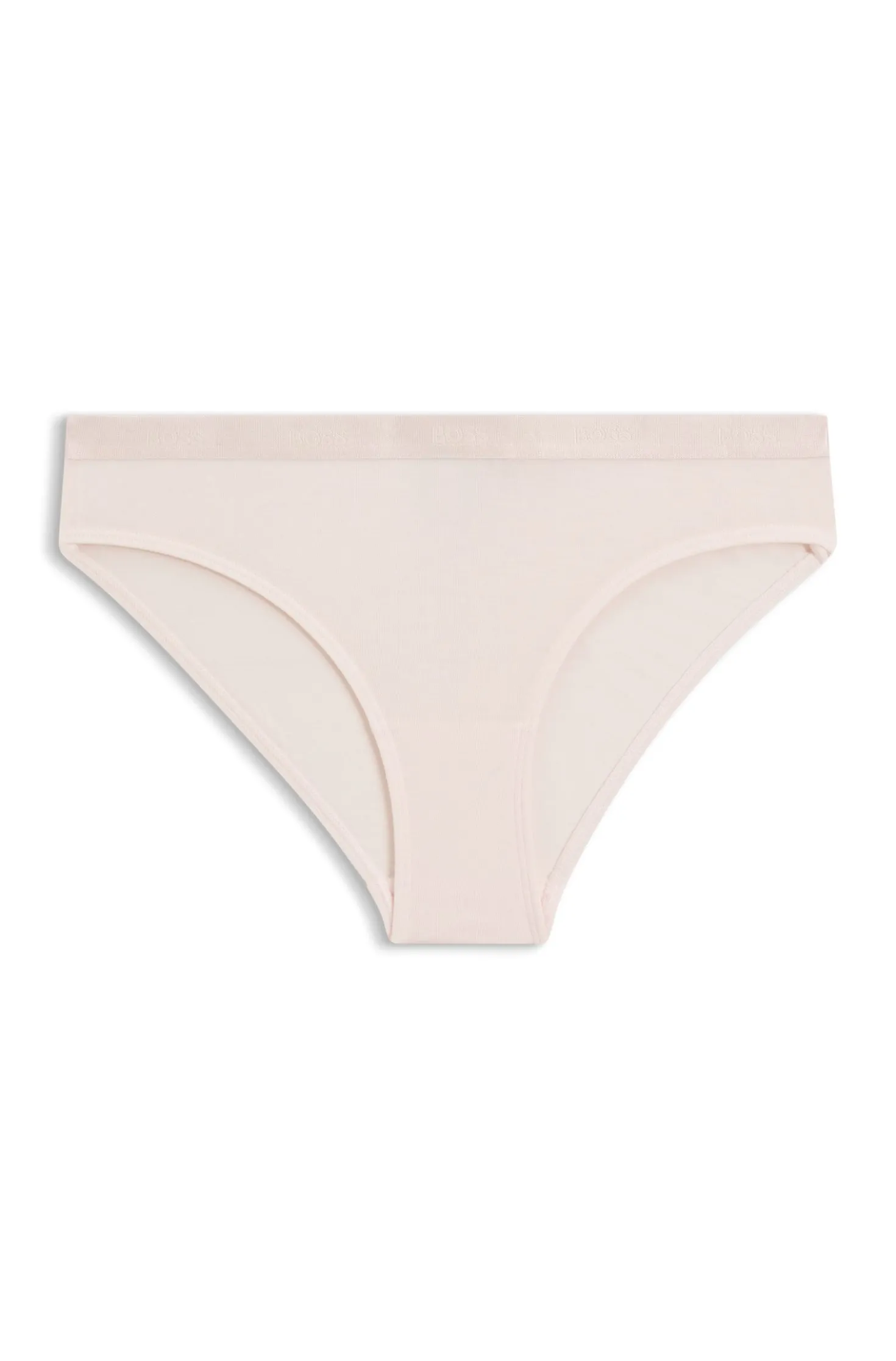 Slip aus Stretch-Jersey mit Logo-Bund
