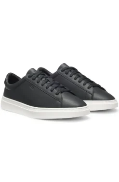 Sneakers aus Leder mit Cupsohle und gesticktem Signature-Streifen