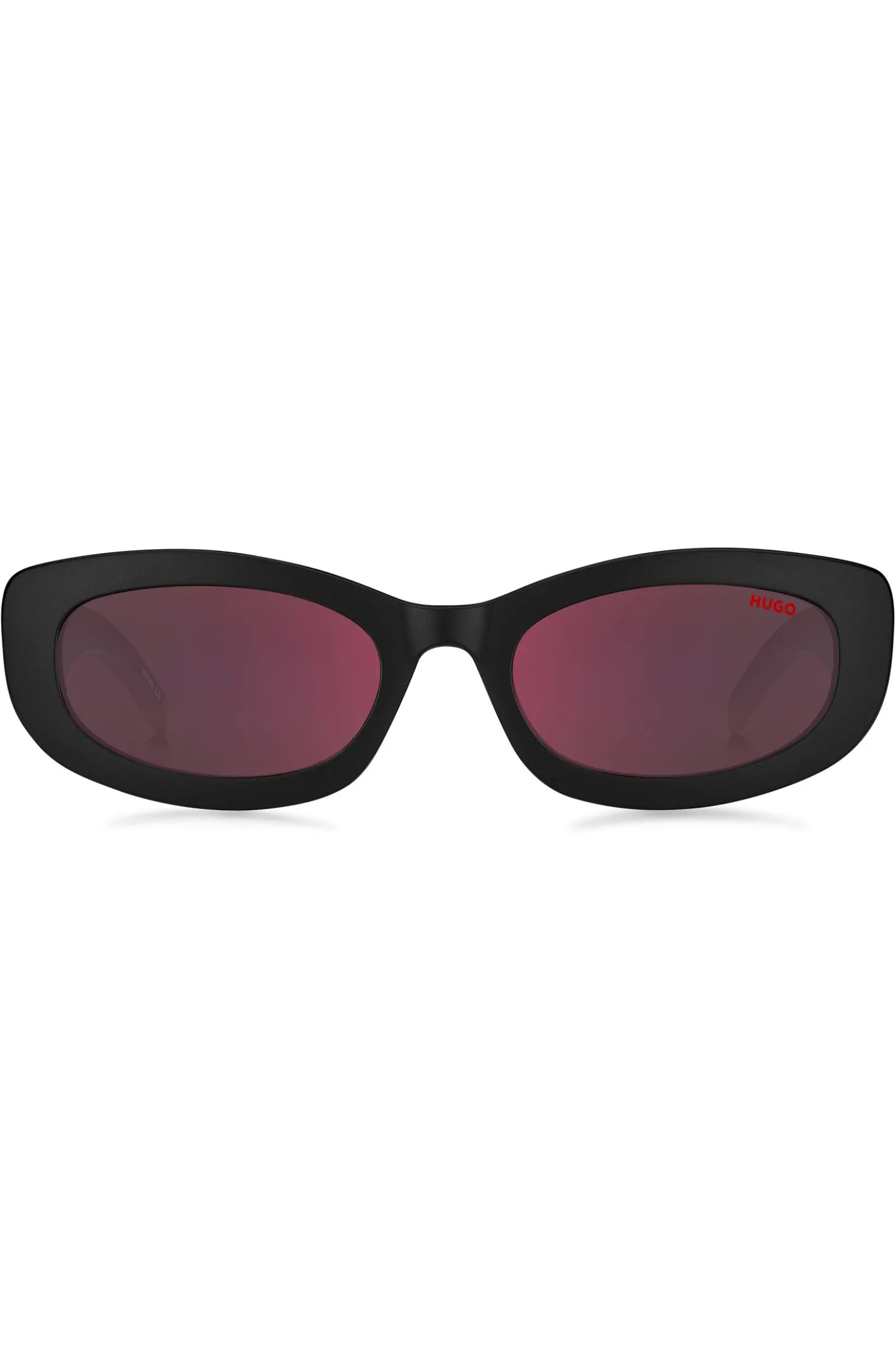 Sonnenbrille mit farbigem Emaille-Detail