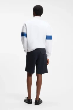 Straight-Fit Chino-Shorts aus merzerisierter Baumwolle
