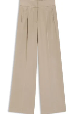 Straight-Fit Hose mit Bundfalten