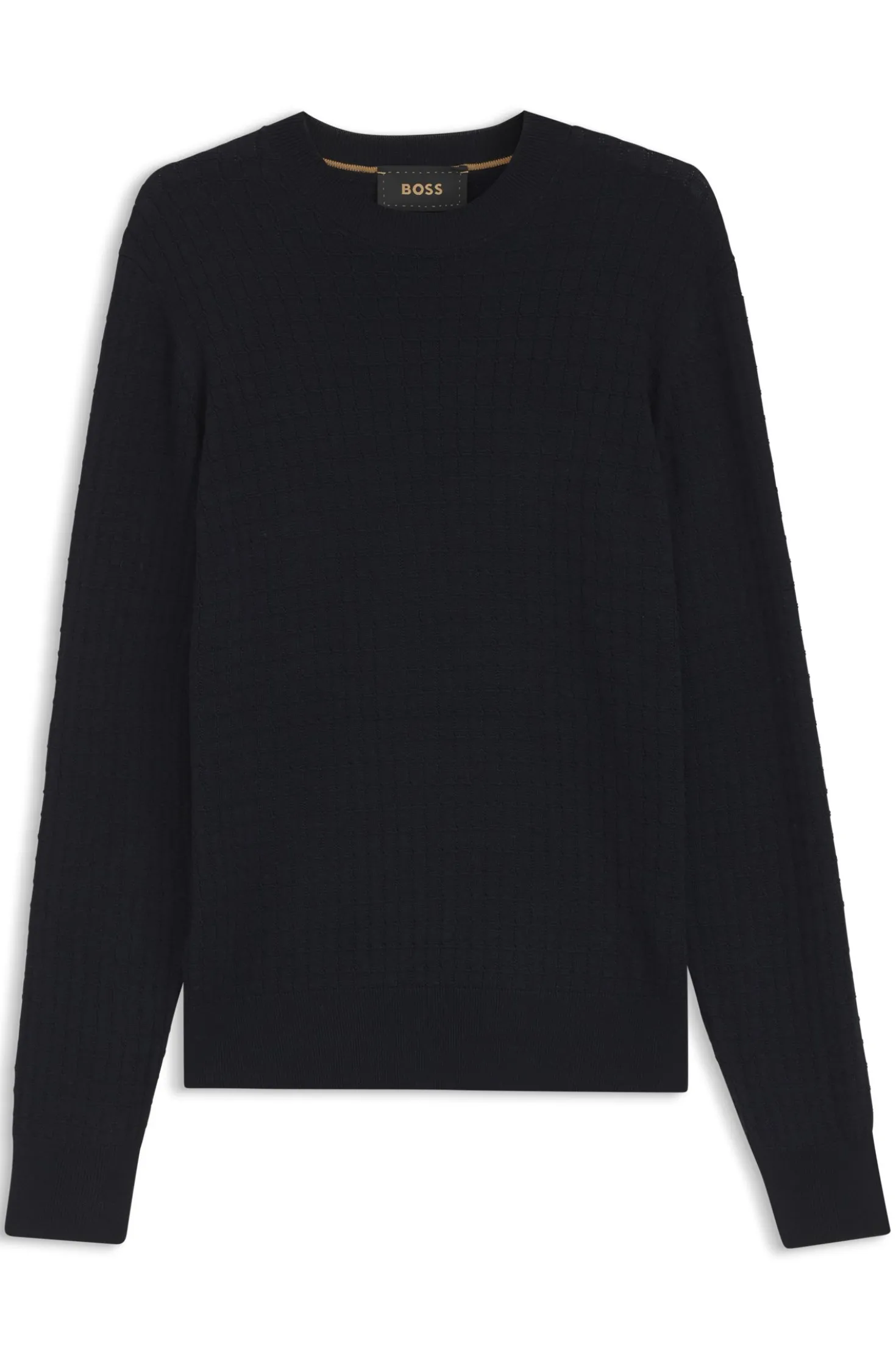 Strickpullover aus Seide mit saisonalem Muster